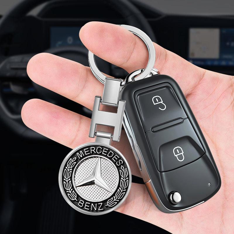 1 шт. Эмблема автомобиля Брелок Стайлинг Кольцо для ключей Аксессуары Для Mercedes-Benz AMG C500 C200 C300 A B C E GLA CLA GLK GL ML GLE W204 W205 W203 W211 W212 W213