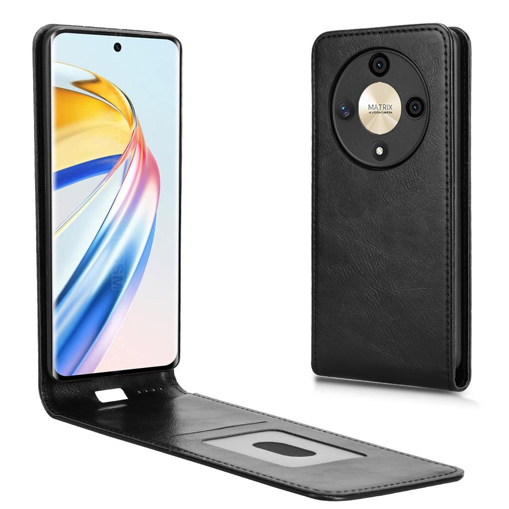 Чехол для Honor Magic6 Lite 5G/X9b 5G с отделением для карт, магнитный откидной кожаный чехол для телефона