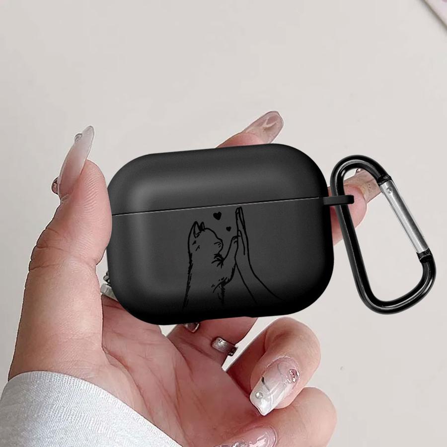 Чехол для наушников Чехол-обложка Для Airpods 2 Pro2 Pro3 Pro 1 3 4 Милый Кот Собака
