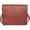 Gift For Her Leather Vintage Messenger Shoulder Satchel Laptop School Briefcase