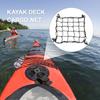 Kayak Deck Cargo Net with Hooks Pad Eye Board Bungee Net For Canoe Marine Boat Kayak Accessories