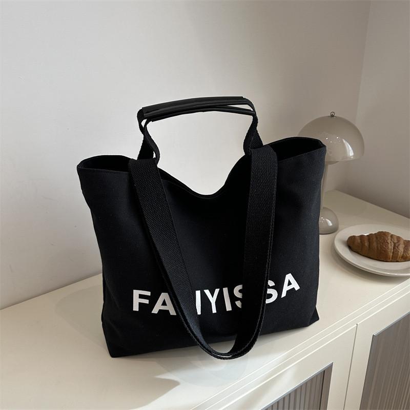 Large Essential Canvas Tote Bag For Women Durable And Practical For Daily Wear