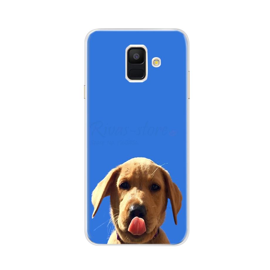 Для чехла Samsung A6 2018 Чехол A600F Мягкий Силикон ТПУ Задняя Крышка Чехол для Телефона Для Samsung Galaxy A6 Plus 2018 A605 A605F A 6 Чехол