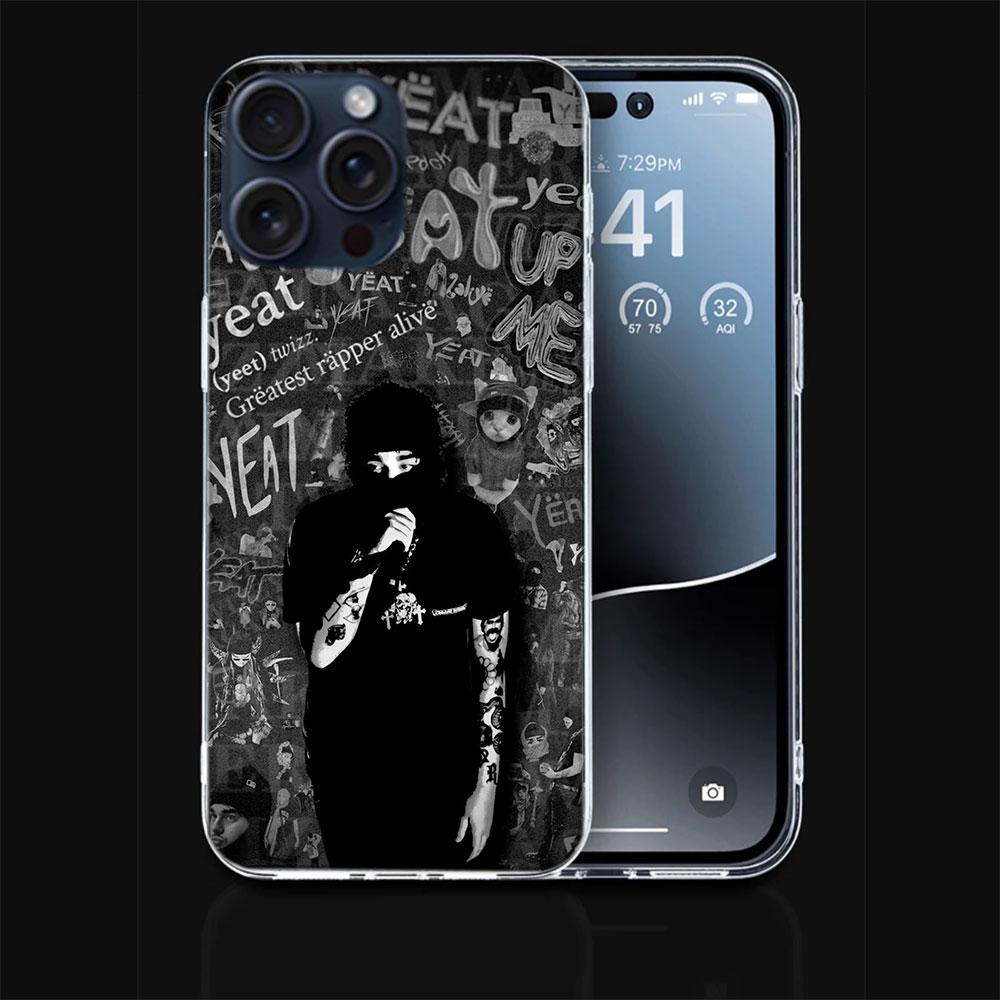 Yeat Rapper AfterLyfe Clear Phone Case For Iphone 17 Air 16 Pro Max 15 Pro 14 Plus 17E 16E 11 13 12 Mini Cover Cases Fundas Cell