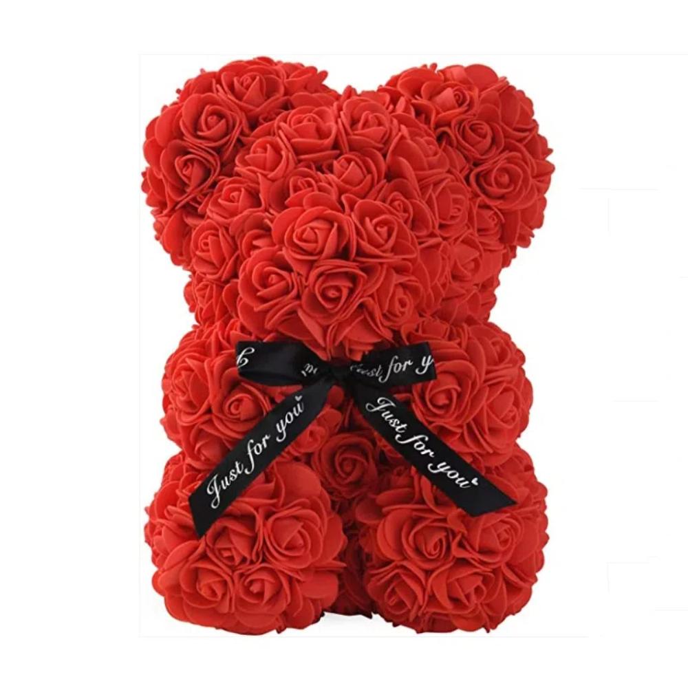 Eternal Rose Valentine's Day Gift Teddy Bear Party Decoration New Rose Bear  Birthday