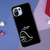 Парный Милый Чехол с Динозавром для Xiaomi 14 Ultra 13 11T 12T 13T 14T Pro POCO X7 X6 Pro X3 X5 F3 F5 M6 F6 Pro