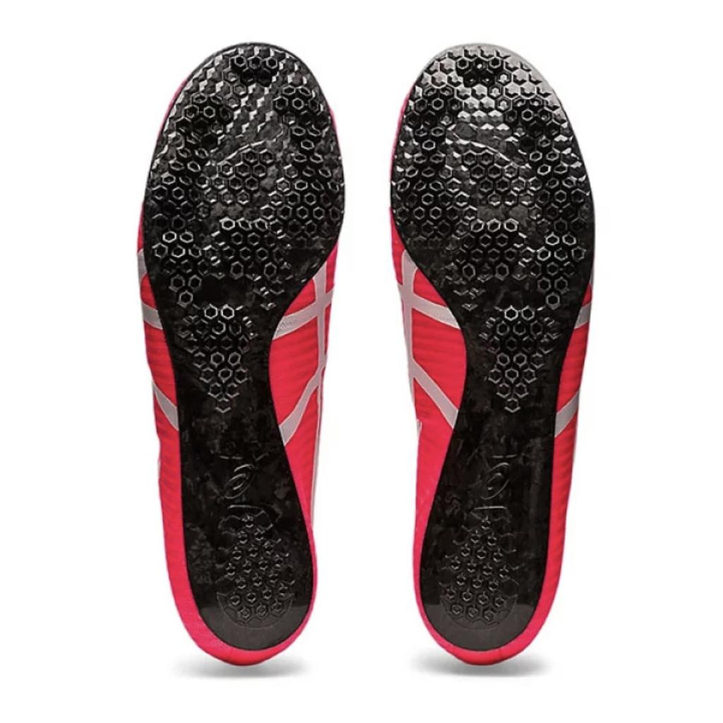 Asics Метаспринт Низкие Беговые Кроссовки с Карбоновой Пластиной Мужские Красные 1093A160-702