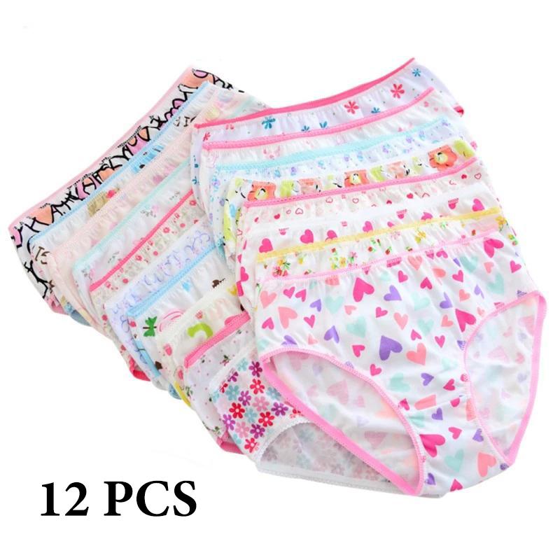 Baby Panties Cotton Kids Underpants Baby Girl Print Briefs Panties for Girls Children's Underpants
