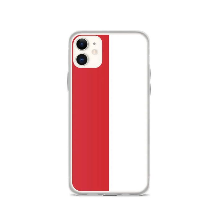 Coque Télephone Drapeau Monaco - iPhone 11