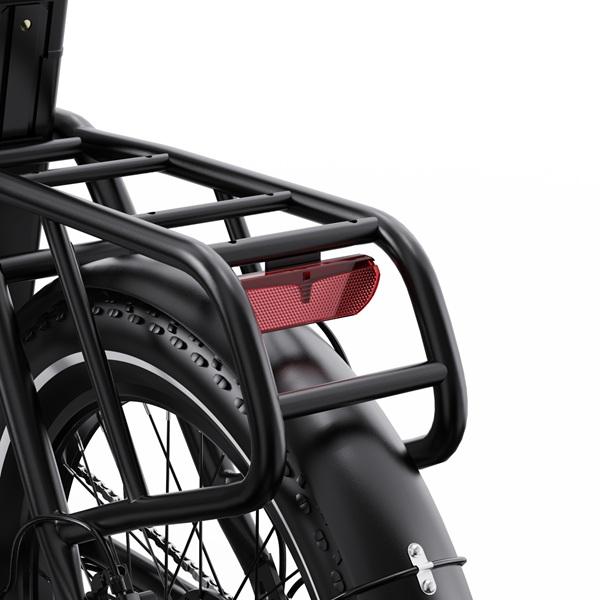 ONESPORT-OT16-2 Folding Electric Bike: 48V 250W Motor, 60-120KM Range, 17Ah Removable Battery, LCD Display, Perfect for City Commute