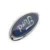 Овальный синий значок для автомобилей FORD 70-х - 90-х годов 115 мм x 45 мм