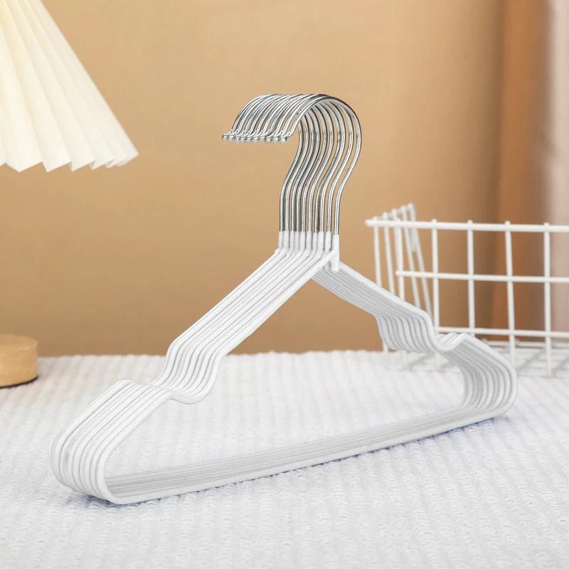 New household bold children's anti slip clothes hanger with seamless hook, anti shoulder corner, anti slip bold clothes hanger