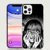 Japanese Horror Comic Anime Phone Case for Apple iPhone 17 Air 16 15 Plus 14 + 13 Mini 12 11 Pro Max 7 8 SE 16Max Soft Shell Cov