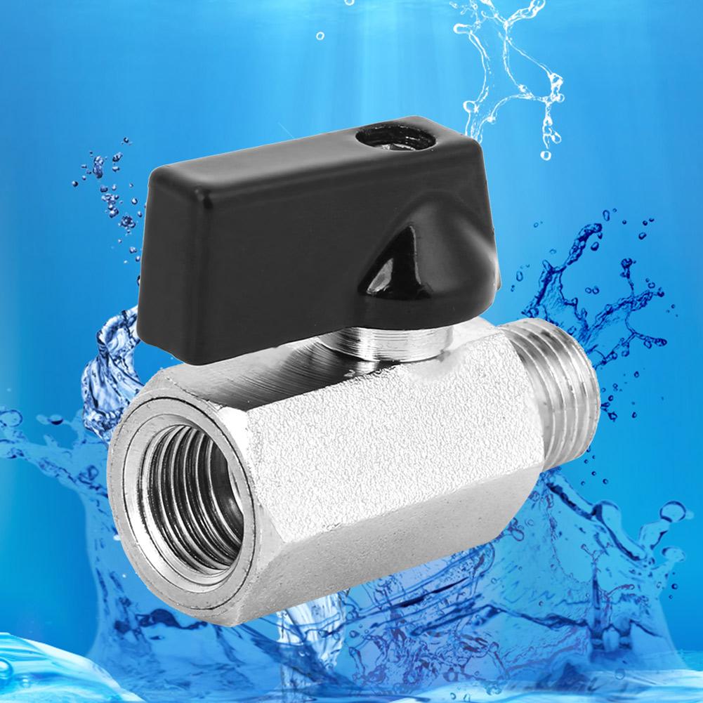 2Pcs Abrasive Blasting Brass Pneumatic Valve Compressors Valves Accessory G1/4in