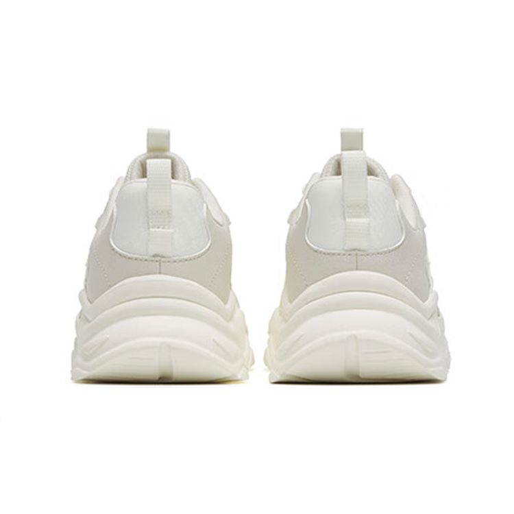 Anta Кроссовки Little Millennium 2.0 из синтетической кожи, нескользящие, теплые, низкие, спортивные, повседневные, женские, белые, серые 122248891-6