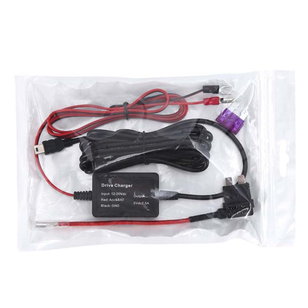 Автомобильный видеорегистратор, провод 3,2 м, зеркальный видеорегистратор, комплект проводных кабелей, видеорегистратор 12/24 В до 5 В, мини-зарядное устройство Micro USB, линия, авторегистратор, камера