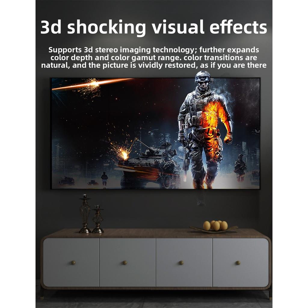 Кабель HDMI 2.1, высокоскоростной шнур 8K, для ТВ-приставки к телевизору, для ноутбука к монитору, видеокабель