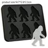 Силиконовая форма для льда Sasquatch, Форма для кубиков льда, Подарок, Форма для кубиков льда пищевого качества, Безопасная и прочная, Аксессуар для виски-бара