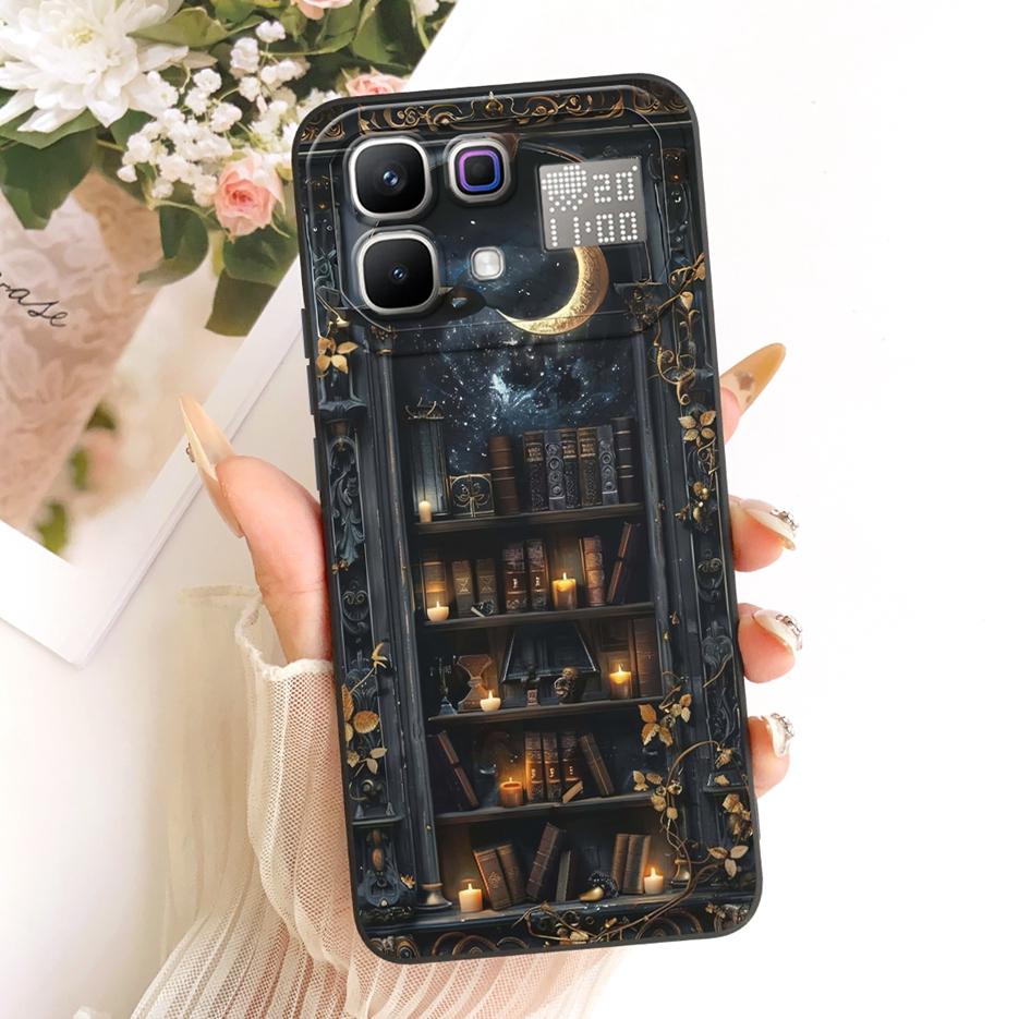 Чехол для Infinix Note 60 Pro X6878 Милый Чехол с Собакой и Кроликом Ударопрочный Мягкий Силиконовый Чехол Для Infinix Note 60 Pro Note60 X6879 Сумки
