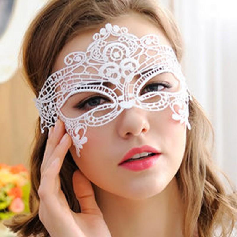 Черная кружевная маска для глаз королевы на Хэллоуин или костюмированные вечеринки