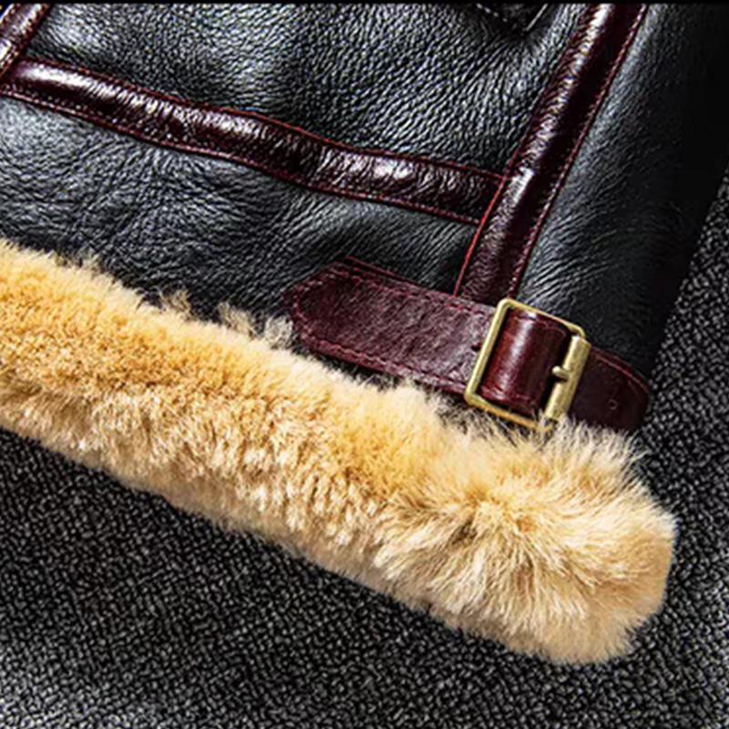 Jacket Genuine Fur Men's G3 Military Thickened Warm Jacket Fashion Winter All-in-One Short Jacket