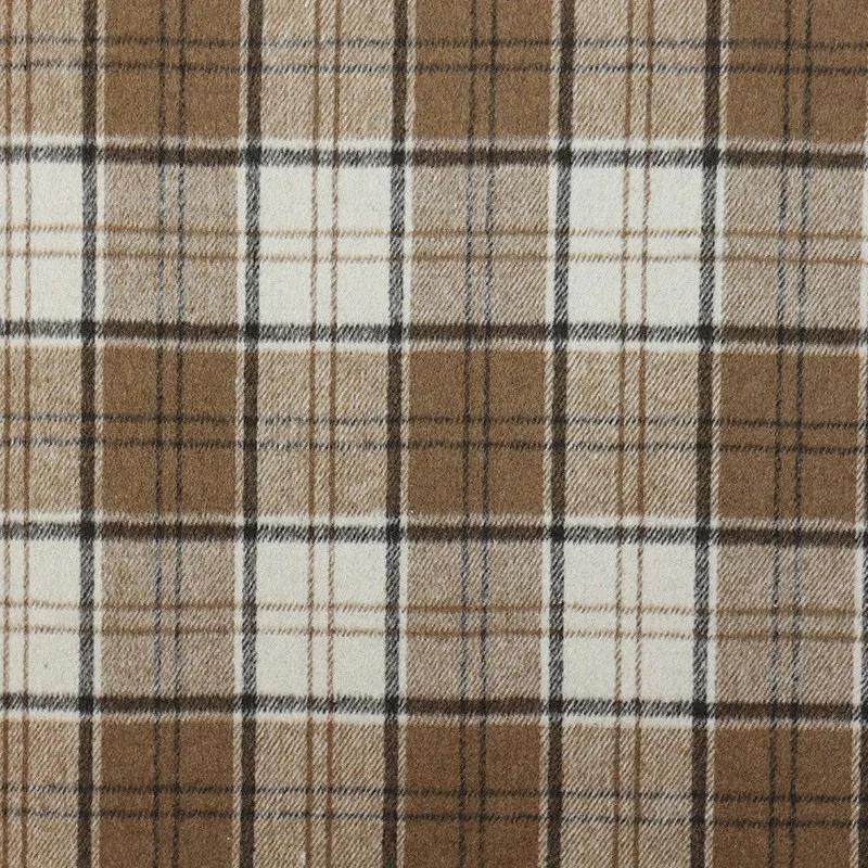 100x148cm Soft Thickening Grinding Wool Plaid Fabric DIY Jacket Coat Apparel Plaid Blended Cotton Fabric Clothing Supplies