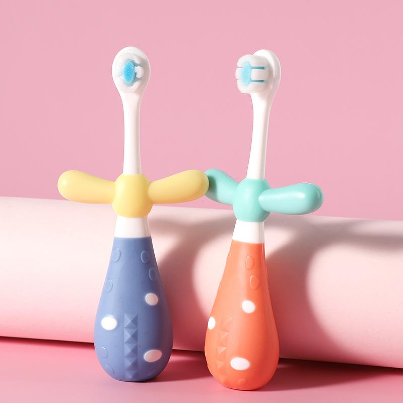 1pc Cartoon Lion Children Soft Toothbrush Oral Cleaning Household Dental Care Kids 2-6 Years Toothbrush Baby Care Accessories