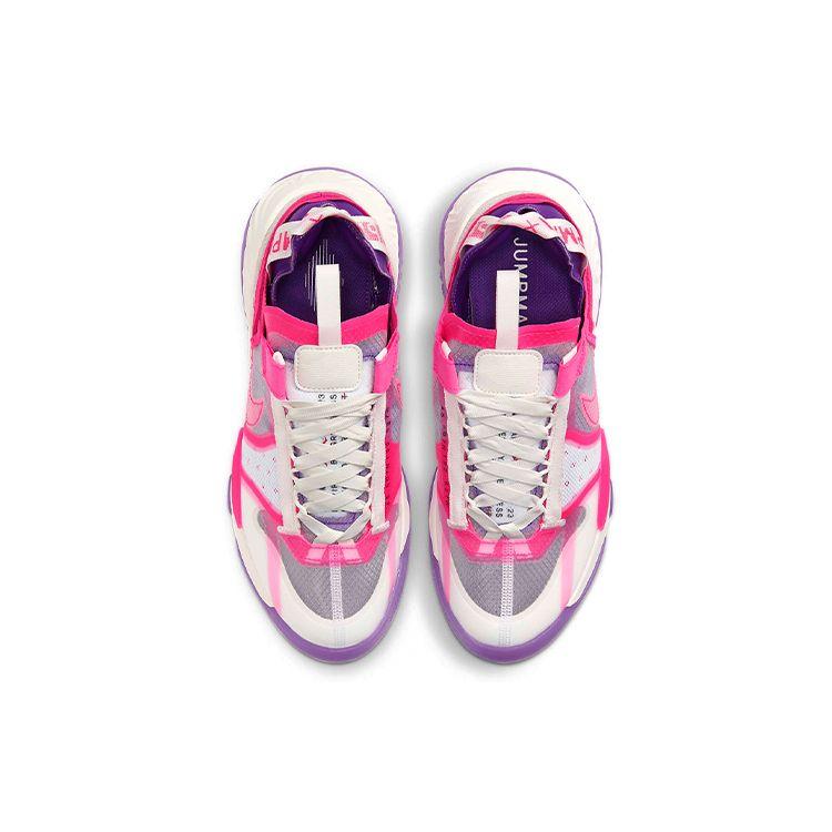 Air Jordan Jordan Delta Breathe Ярко-фиолетовый Гипер-розовый Женские Кроссовки Парусиново-белый CZ4778-101