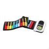 Flexible Roll-up Electronic Piano Foldable Children's Hand-held Keyboard Music Holiday Gift