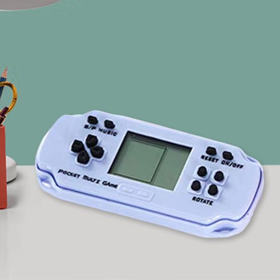 Игровая машина Простое управление Винтажная портативная игра Кирпичики Ретро игровая консоль Детские игры