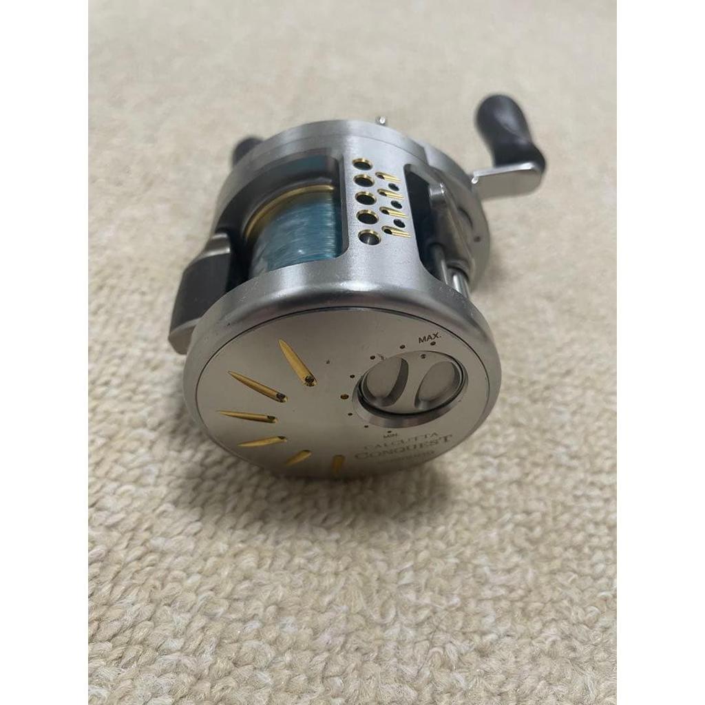 Б/у SHIMANO CALCUTTA CONQUEST 201DC Левая ручка Хорошее состояние