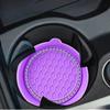 New Non-slip Water Cup Pad Car Coaster Diamond Rhinestone Bling Decoration Anti-skid Rubber Cup Bottle Mat Accessories