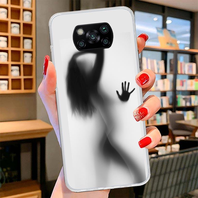 Силуэты Женщин Сексуальная Леди Девушка Чехол Для Телефона Для Xiaomi Poco F7 Ultra X7 X6 X5 Pro M7 Redmi 15C 15 13C 13 12C 12 10C 10 9A
