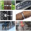 100Pcs Self Locking Stainless Steel Cable Ties 4.6mm Width Heavy Duty Metal Zip Ties for Exhaust Pipe Vehicle Mechanical Fixing