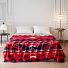 Festive Red Wings Design Blanket print blanket soft and cozy perfect for the living room bed sofa or a nap,gift