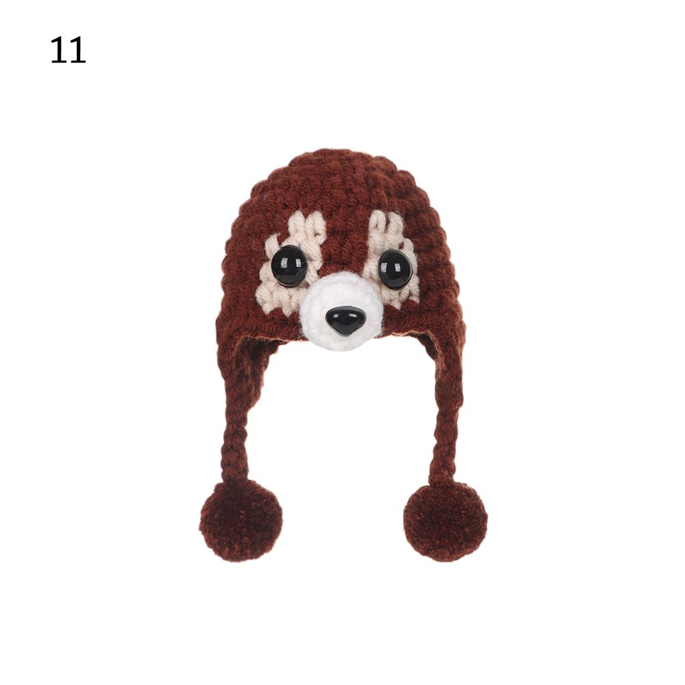 Clothes Accessories Fashion Cloth Cartoon Knitted Hats Doll Knitted Hat 1/12bjd Hat Animal Ear Caps