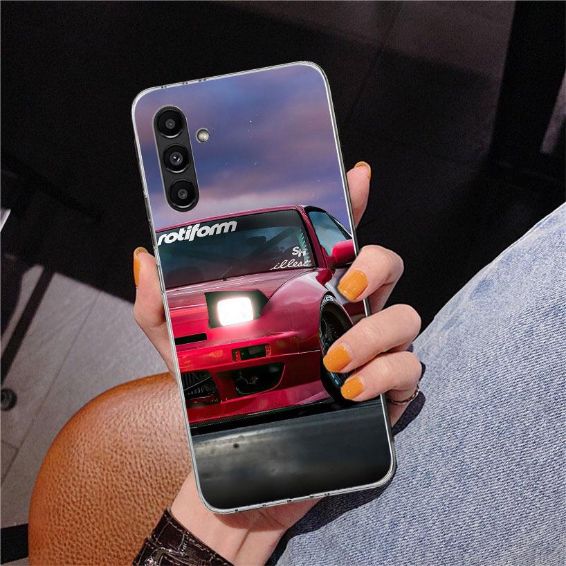 JDM Машина MX5 Милый Чехол для Телефона Для Samsung Galaxy A17 A16 A15 A14 A13 A57 A56 A55 A54 A53 A37 A36 A35 A34 A33 A26 A25 A24 A23 Galax