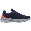 Skechers Arch Fit Orvan-Trayver Удобная Ткань Низкие Повседневные Беговые Кроссовки Мужские кроссовки Синий 210434-DKNV