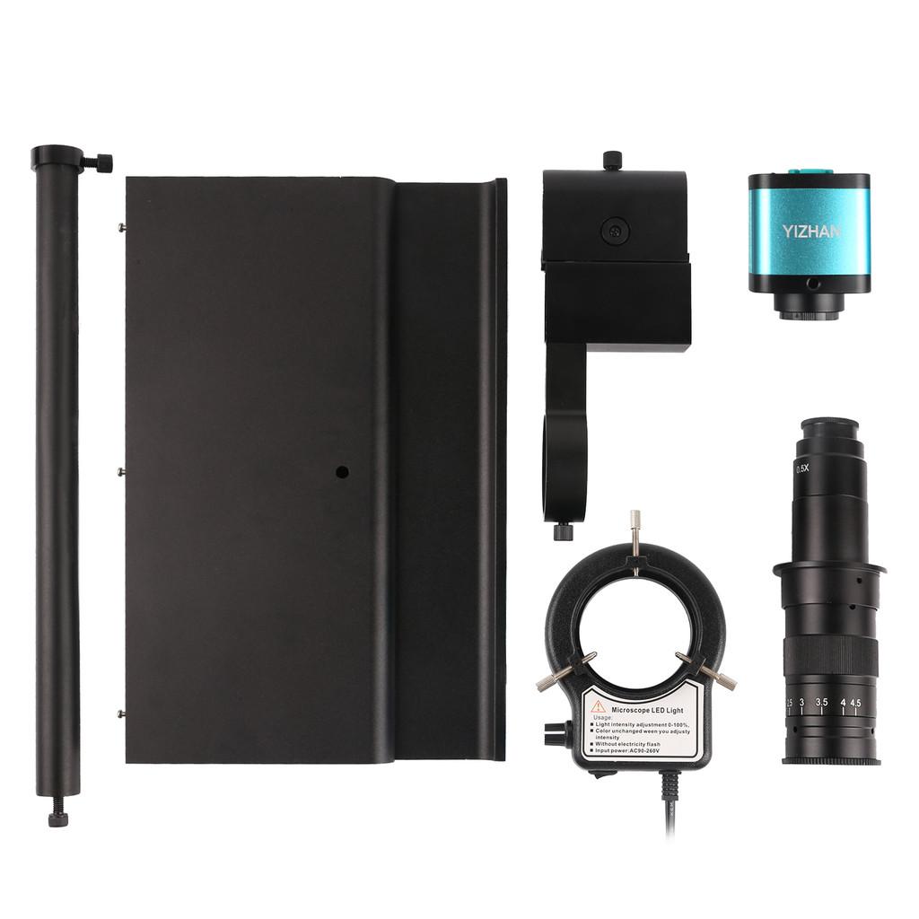 4K 48MP Видеомикроскоп HDMI USB Промышленный микроскоп Камера Пайка Ремонт Объектив для сбора изображений