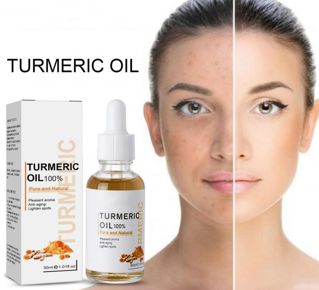 30ml Turmeric Essence Natural Bright Skin Dark Spot Skin Care Moisturizing Repair Serum