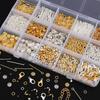 1260Pcs/Set Jewelry Making Starter Kit Earrings Necklace Findings Diy Beads Jewelry Accessoriessuitable For Adults And Beginners