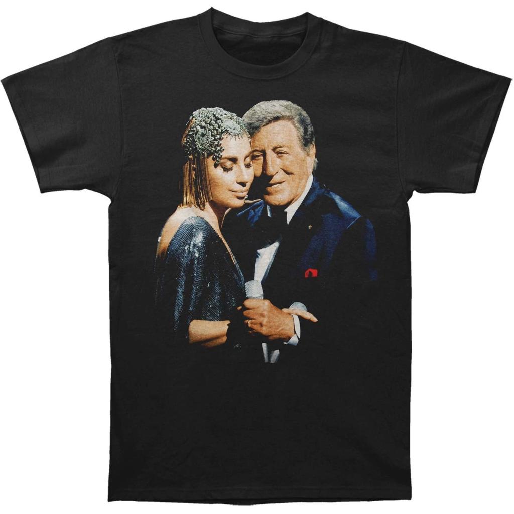 Мужская футболка Lady Gaga Cheek To Cheek Tour Маленькая Черная