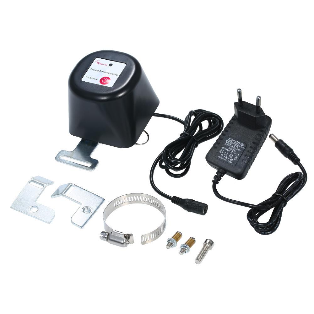 Tuya Zigbee Smart Valve Controller для водопровода с автоматическим выключением и управлением газом, совместимый с Alexa Google Assistant