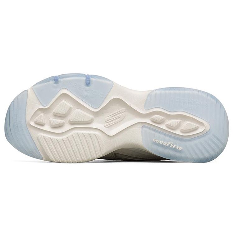 Skechers DLites 4.0 Panda Кроссовки Женские Бело-кремовые 896009-OFWT