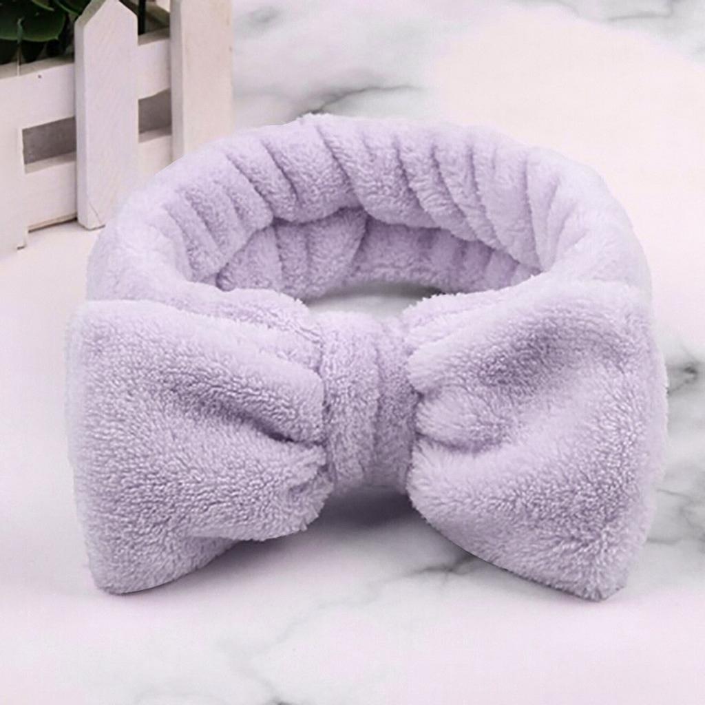 Модная бархатная повязка для волос с однотонным бантом, женское кольцо для волос, обруч для девочек, повязка на голову для девочек