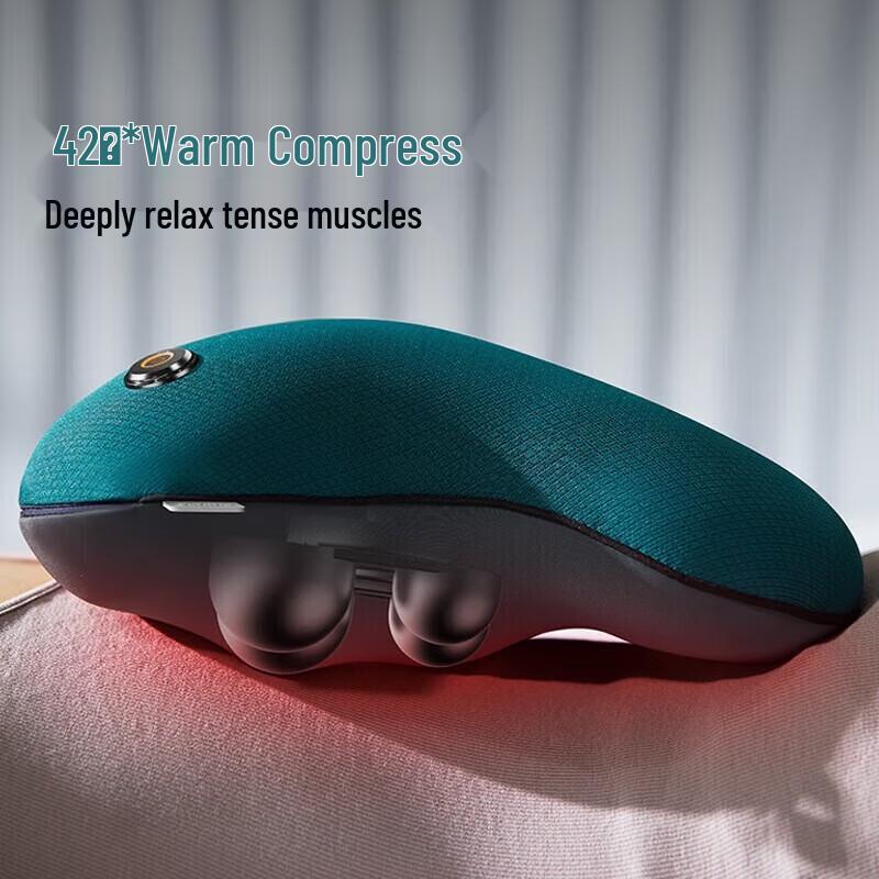 Philips Wireless Heating Massage Pillow for Neck, Shoulder & Back