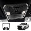LHD Для TOYOTA TACOMA 2024 2025 ABS Черное дерево Панель центрального управления стеклоподъемниками, панель переключения передач, крышка дефлектора кондиционера