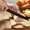 7PCS Stainless Steel Utility Knife Chef Knife Kitchen Knife Multi-tool Knife Stand Kitchen Scissors Fruit Knife Bread Knife Cooking Tool Set