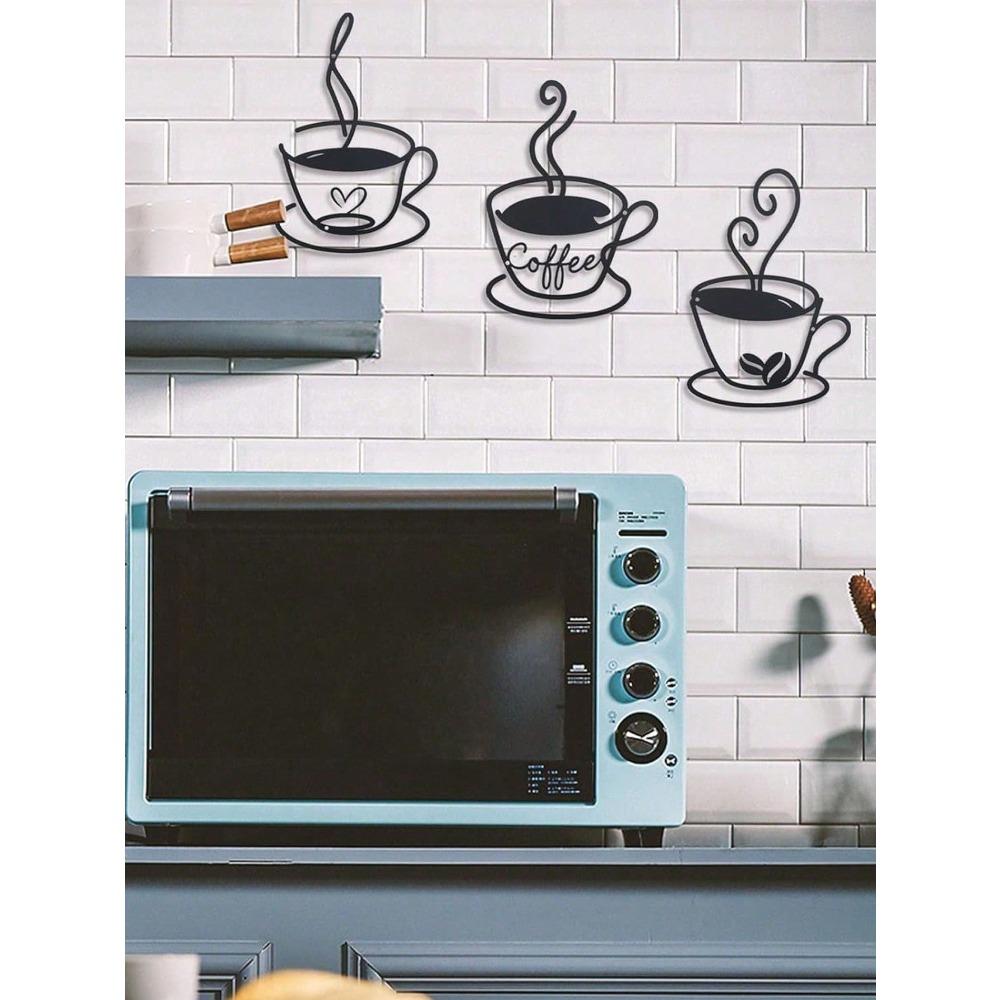 Metal Wall Art Decor Living Room Indoor Sculpture Modern Home Interior Statue