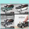 Модель игрушечного внедорожника Range Rover из сплава со световыми и звуковыми эффектами для детей